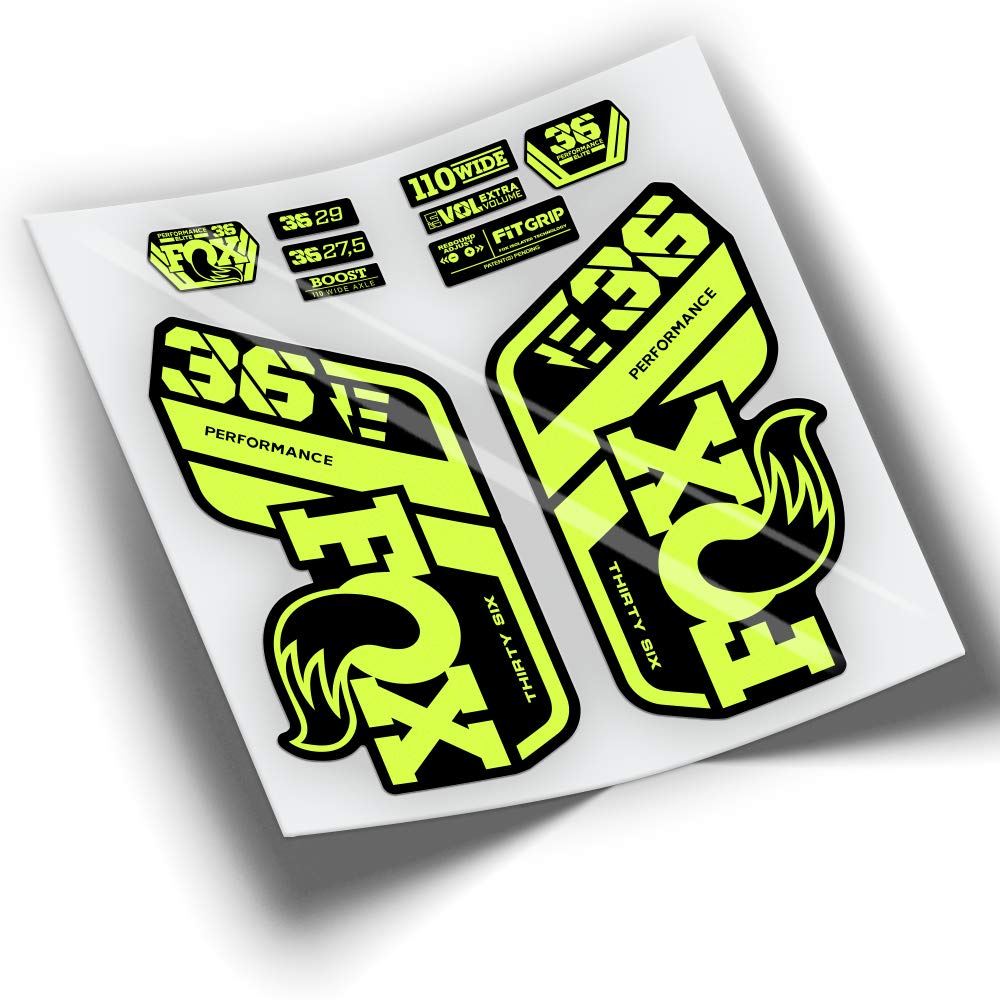 Autocollants Fourche Fox 32 Performance Series WP251 VTT - Fabrication Espagnole Haute Qualité