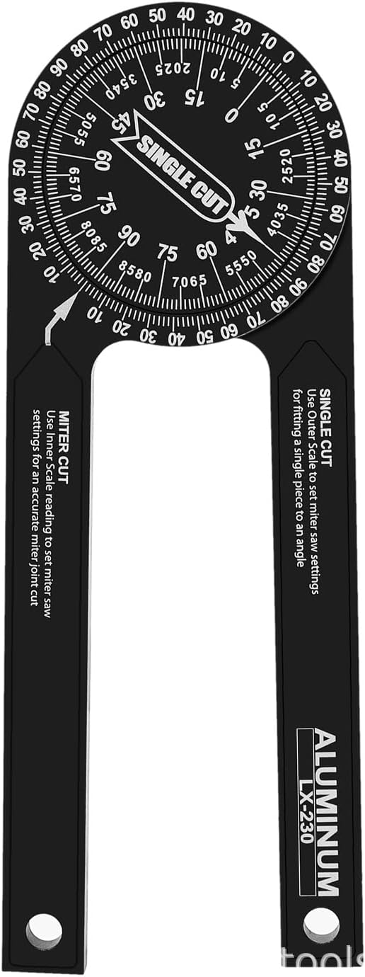 Miter Saw Angle Measure Tape Aluminum Rust Proof Angle Finder