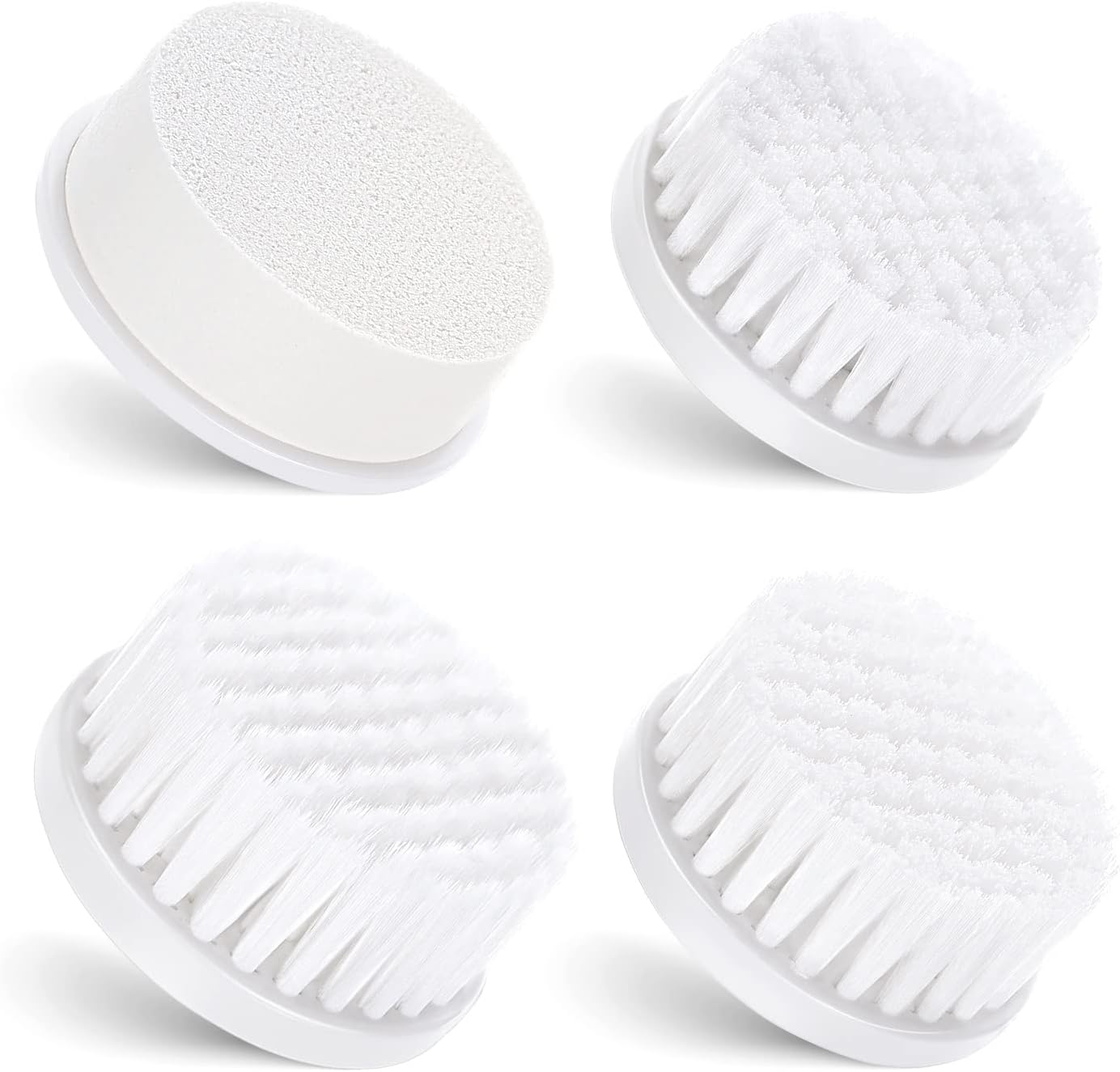 Only Compatible with COSLUS 7IN1 FBS-D Face Cleansing Brush Replacement Heads 4 PCS