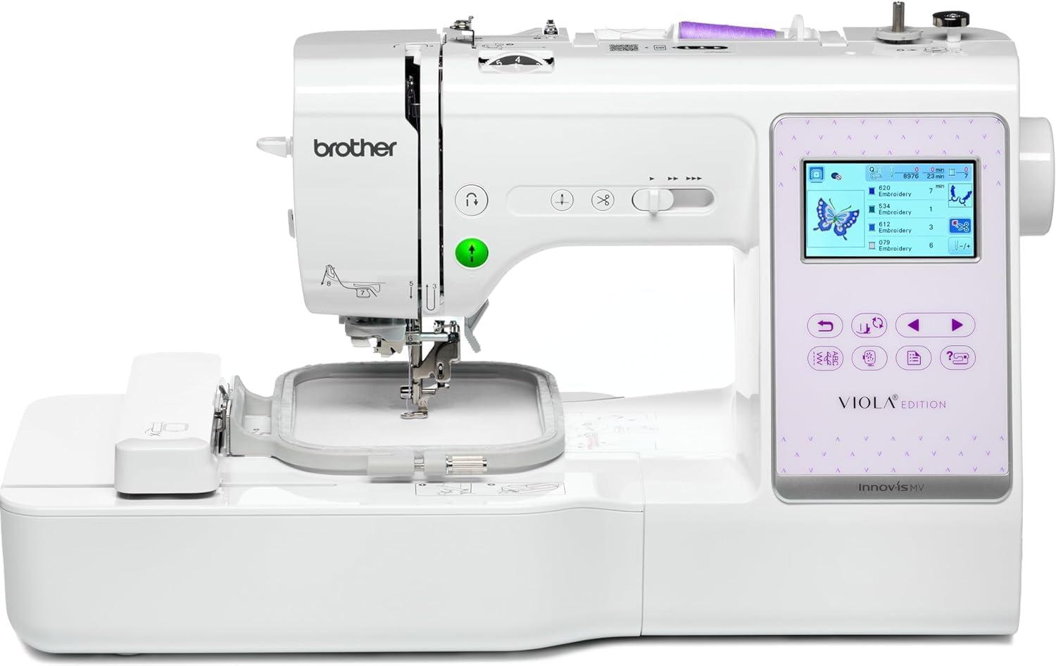 VIOLA e Brother Innov-Is MV (Meraviglia) Macchina da Cucire, Ricamare, Quilting e Patchwork, 181 Punti Cucito, 135 Ricami, Ricamatrice Wireless