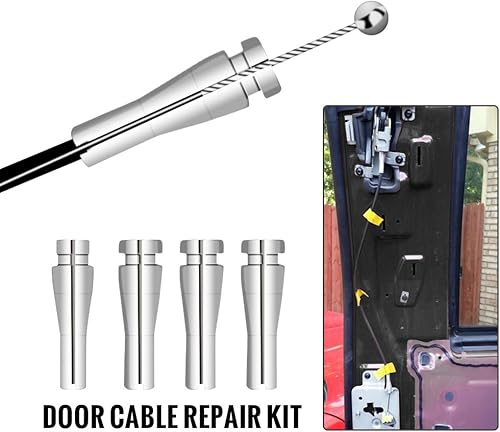 Miniatura 9 de Kit de reparación de cables de bloqueo de puerta de automóvil, compatible con Ford F150 F250 F350 E-150 E-250 E-350
