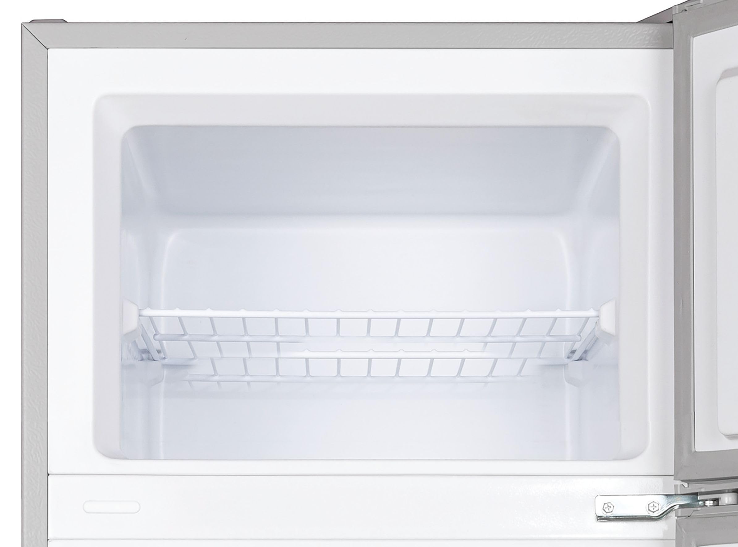 CANDY Frigorifero Doppia Porta a libera installazione, 242 Litri, 41 dB, Silver, Classe E, AxLxP 143x55x55 cm Compatto, Porta Reversibile - CDG1S514ES