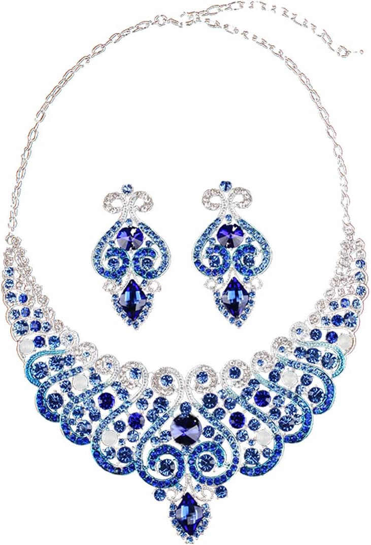Costume Jewelry for Women Prom Blue Crystal Luxury Nigeria Ubuy