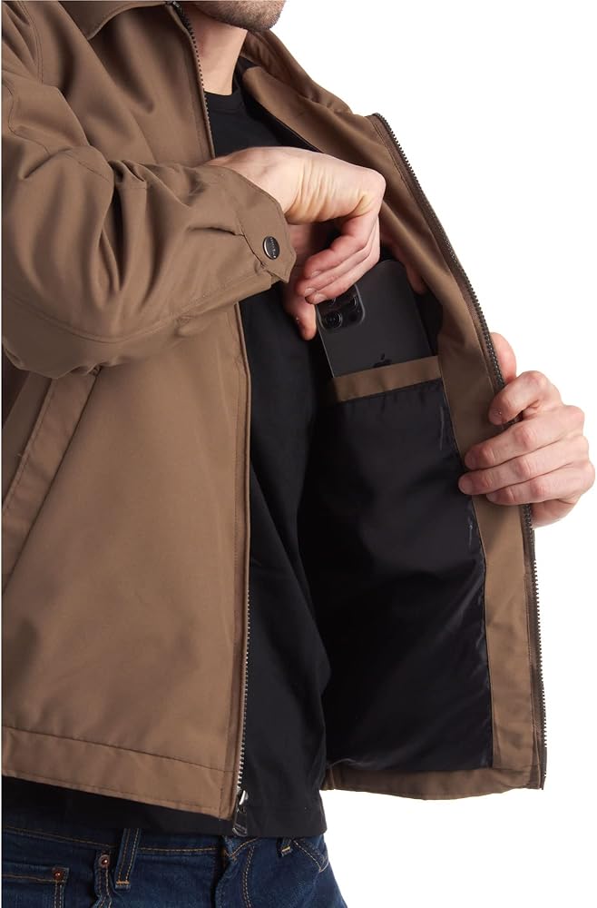 Amazon | Perry Ellis ゴルフジャケット – マイクロファイバー 軽量