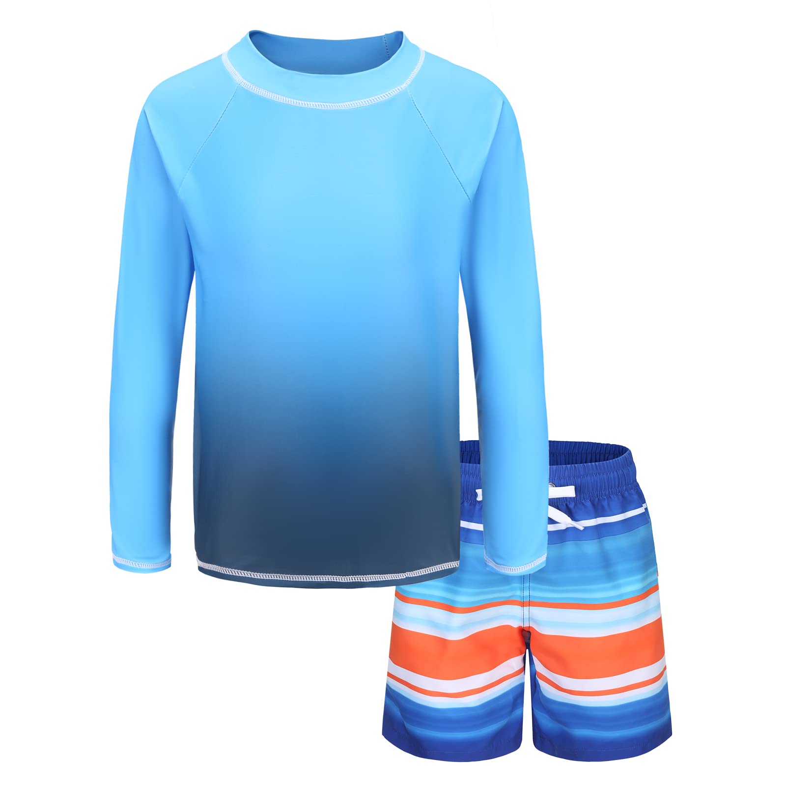 HowJoJo Rashguard Badeshirt Jungen - UV Schutz 50+ Kurzarm Schwimmshirt