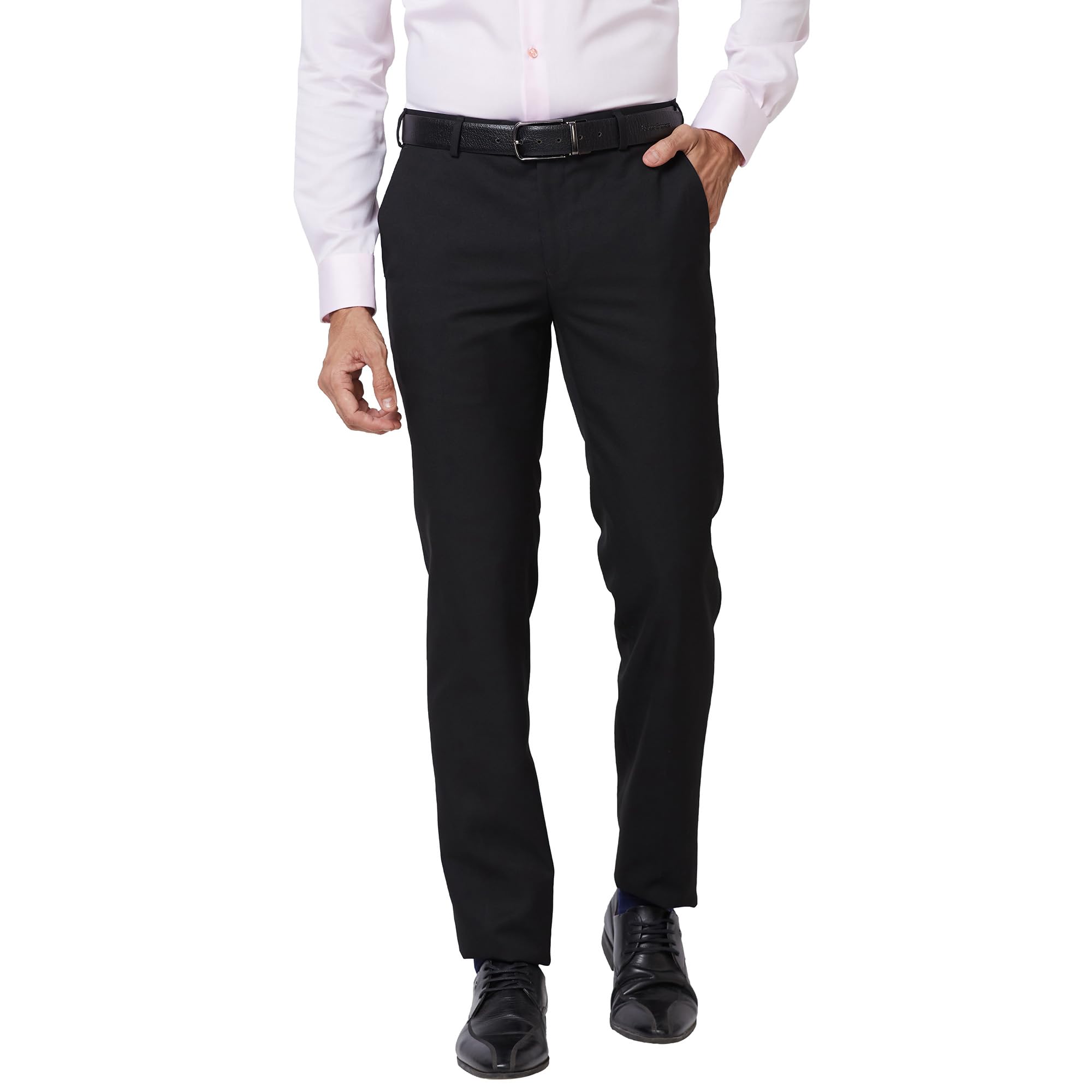 Men's Slim Fit Mid Rise Trouser