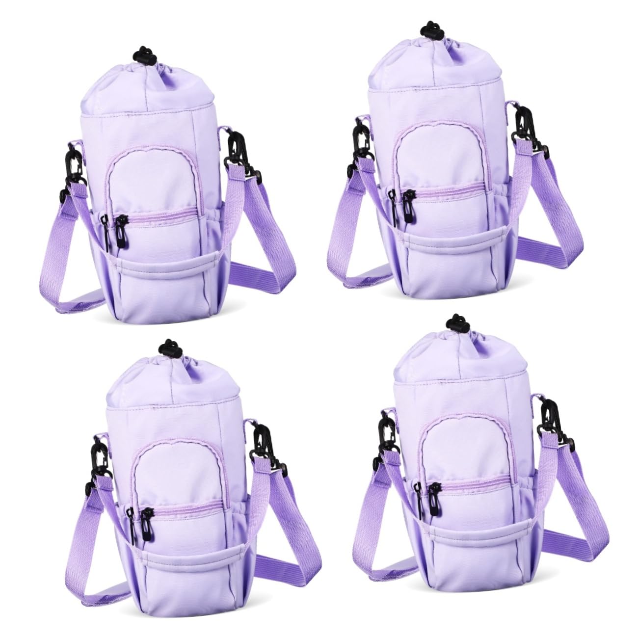 Yardwe 3 Teiliges Tassen Set Wasserkocher Träger Wasserflaschenhalter Mit Riemen Wasserflaschen Beutel Wasserflaschen Tragegurt Wassertasche Flaschenträger Wasserflaschen Tasche