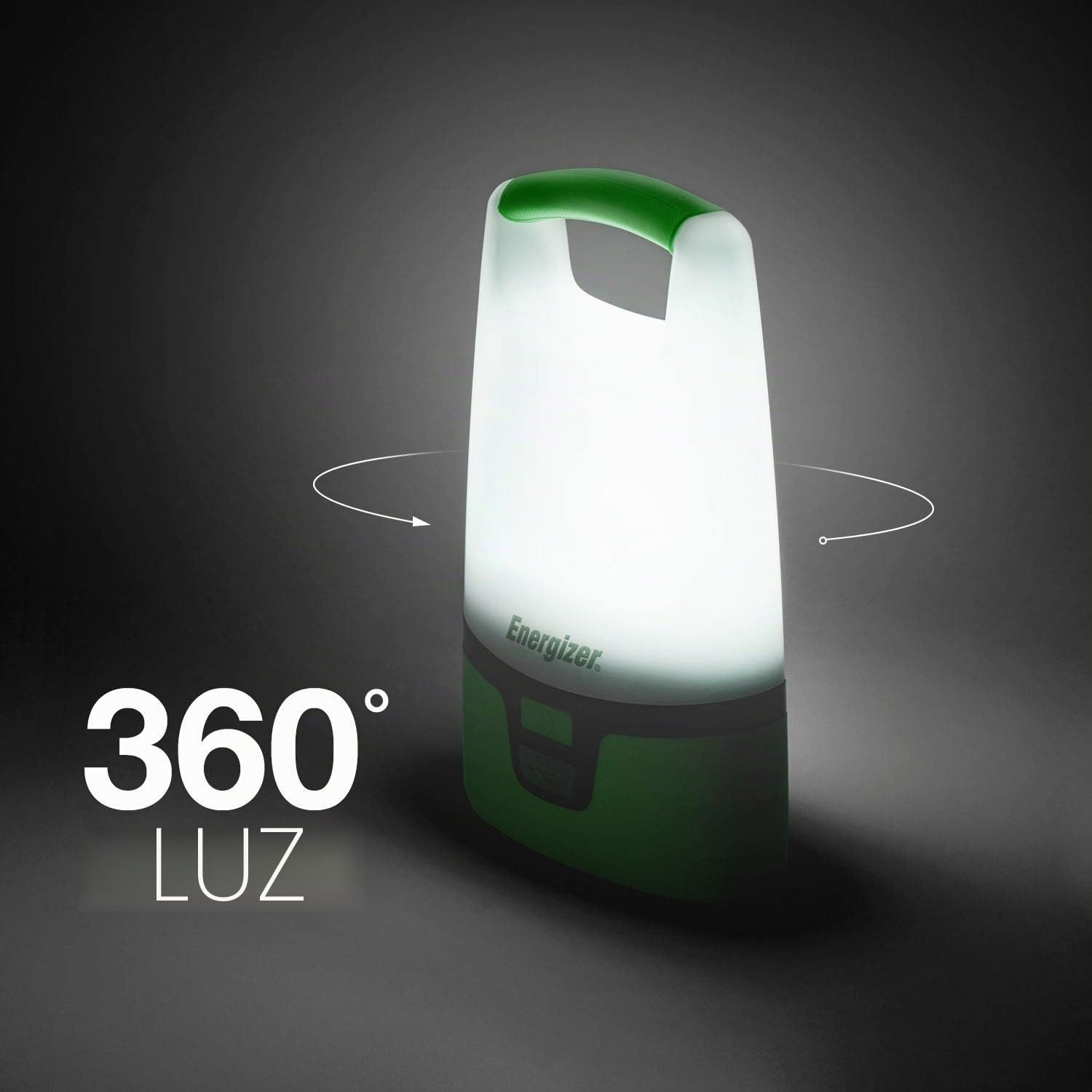 Energizer Linterna LED Camping, Linterna Cargador 360, Resistencia al Agua, 1000 Lumenes