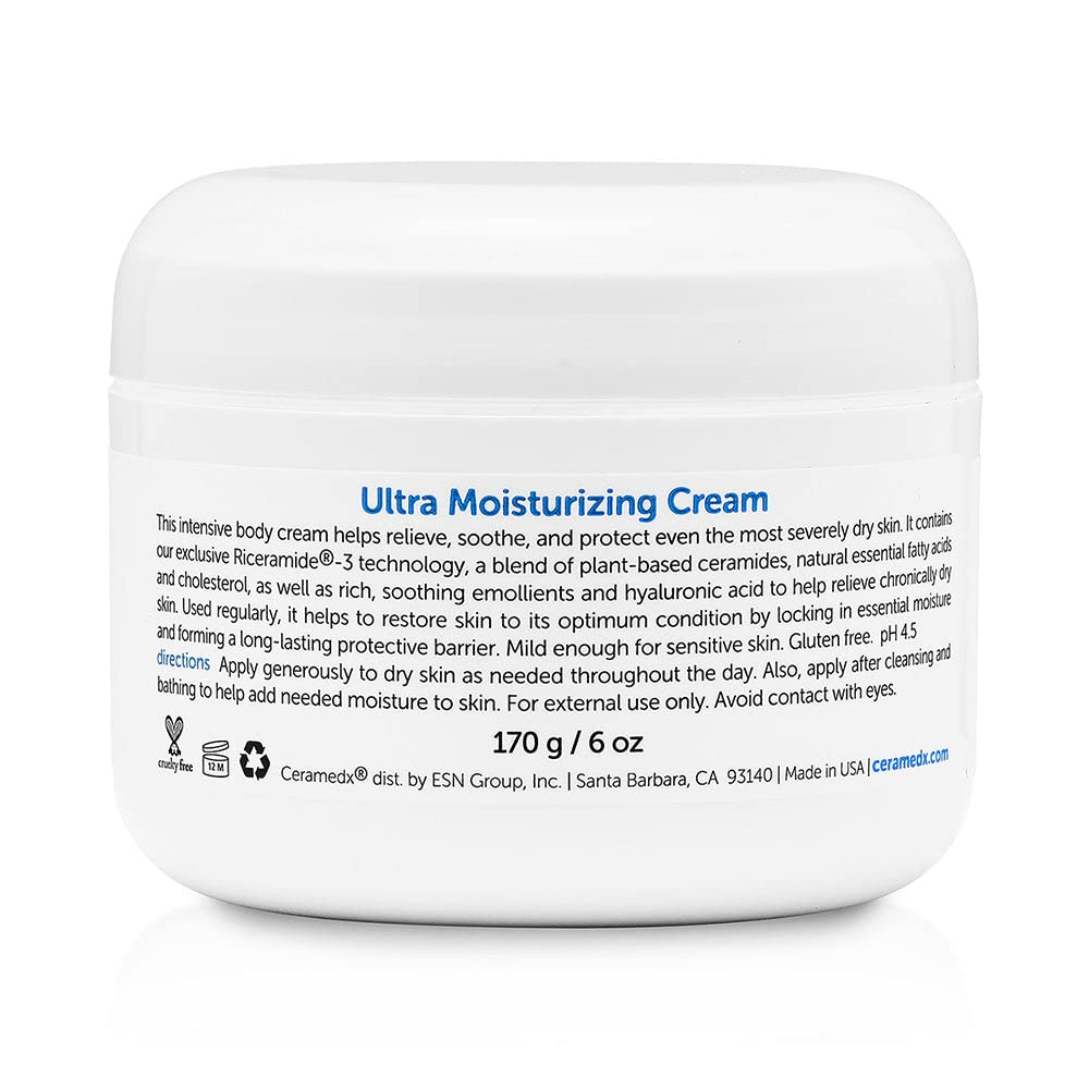 Ceramedx - Ultra Moisturizing Natural Ceramide Cream Unscented for Dry, Sensitive Skin (6 oz.) (2) thumbnail 5