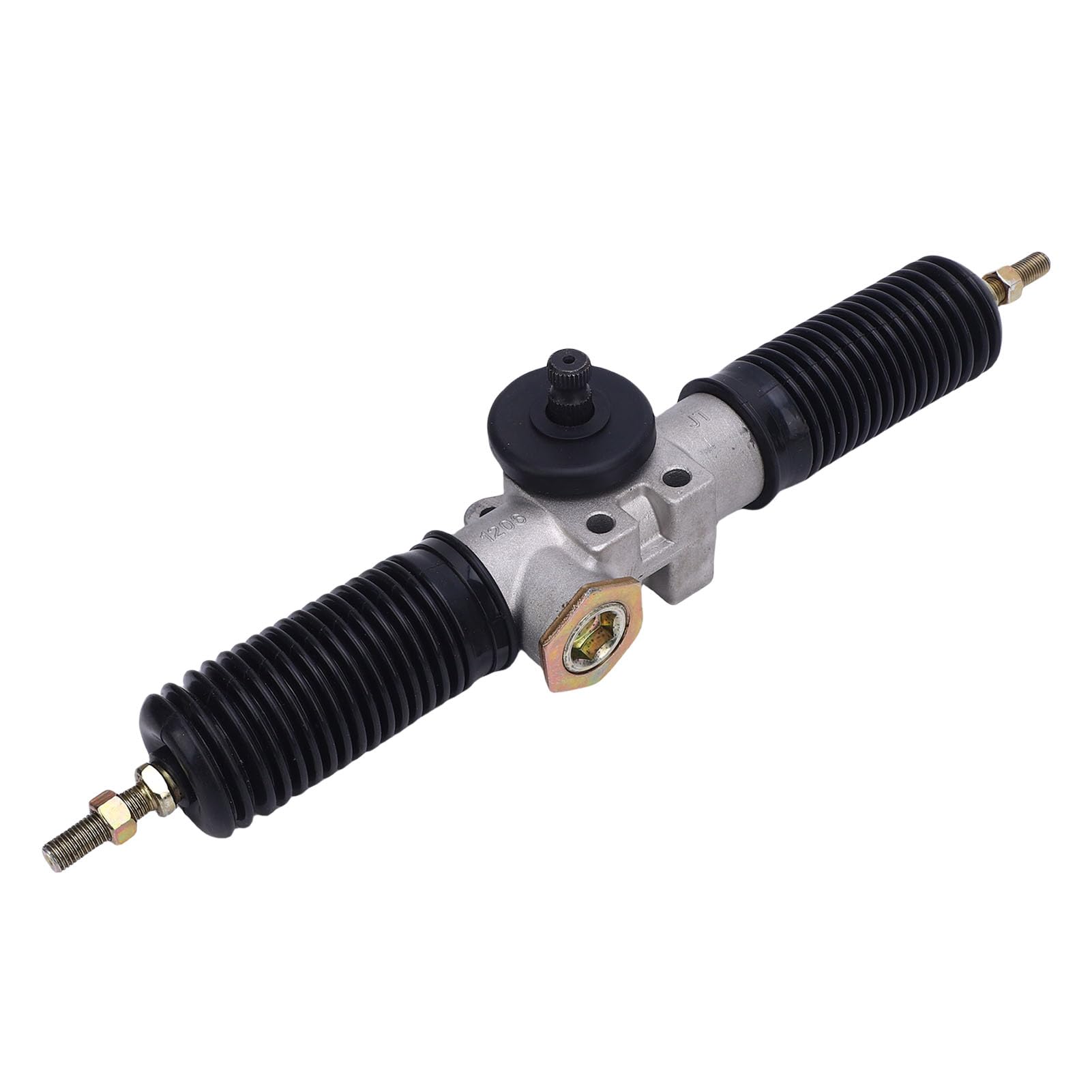 30T 420mm Servolenkung Gestell Ritzel mit Starker Stahl Legierung, Präzise Lenkung, Stabile Steuerung für Go Kart ATV UTV Traktor Mäher, Ideales Ersatz Projekt Teil