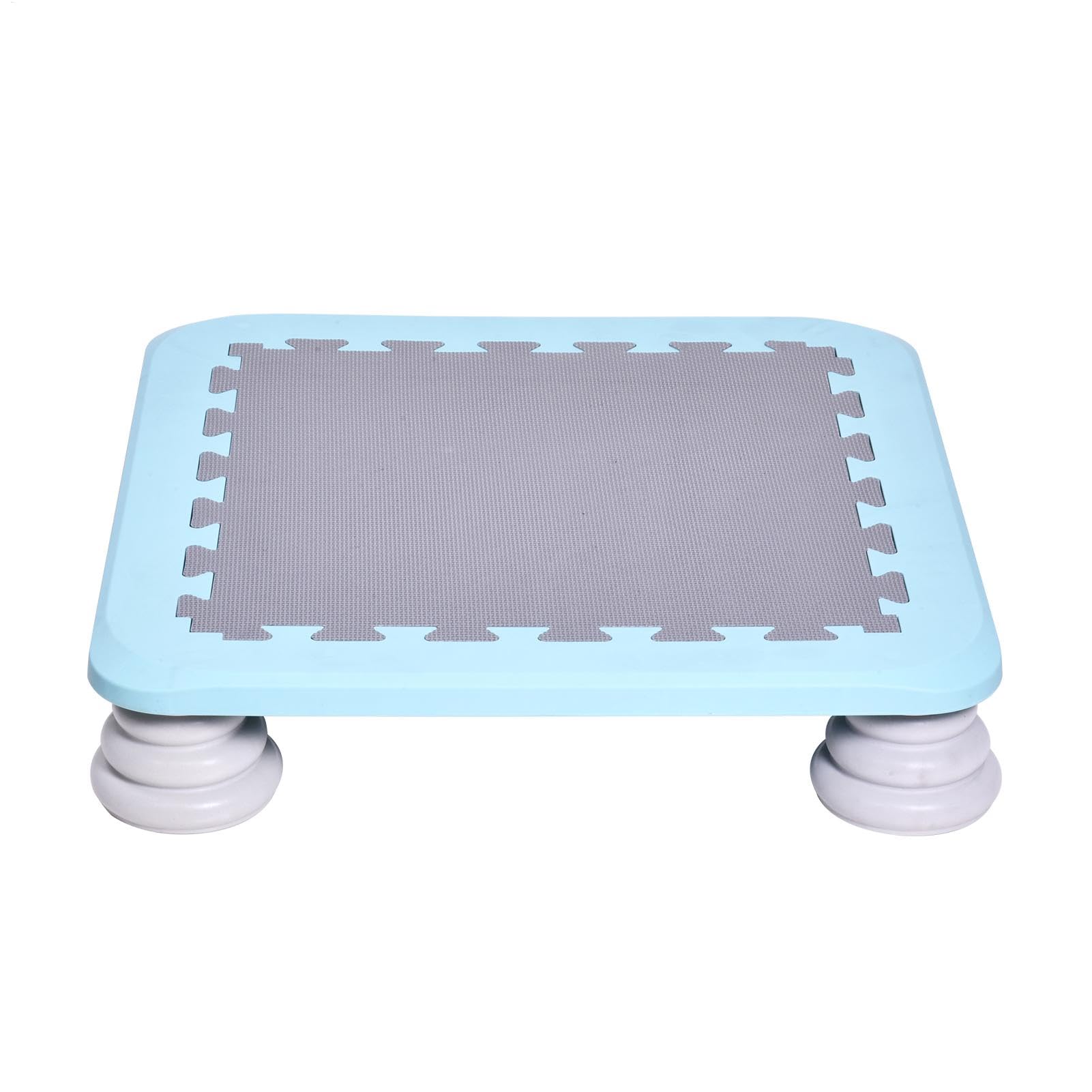 26 Inch Indoor Trampoline for Kids, Kids Trampoline Indoor, Compact Trampoline Indoor Outdoor Use, Toddler Small Fitness Rebounder, Compact Indoor Trampoline for Kids Age 3 and Or More