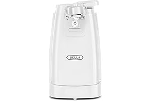 BELLA Electric Can Opener & Knife Sharpener: The Top-Rated Can Opener for Your Kitchen
