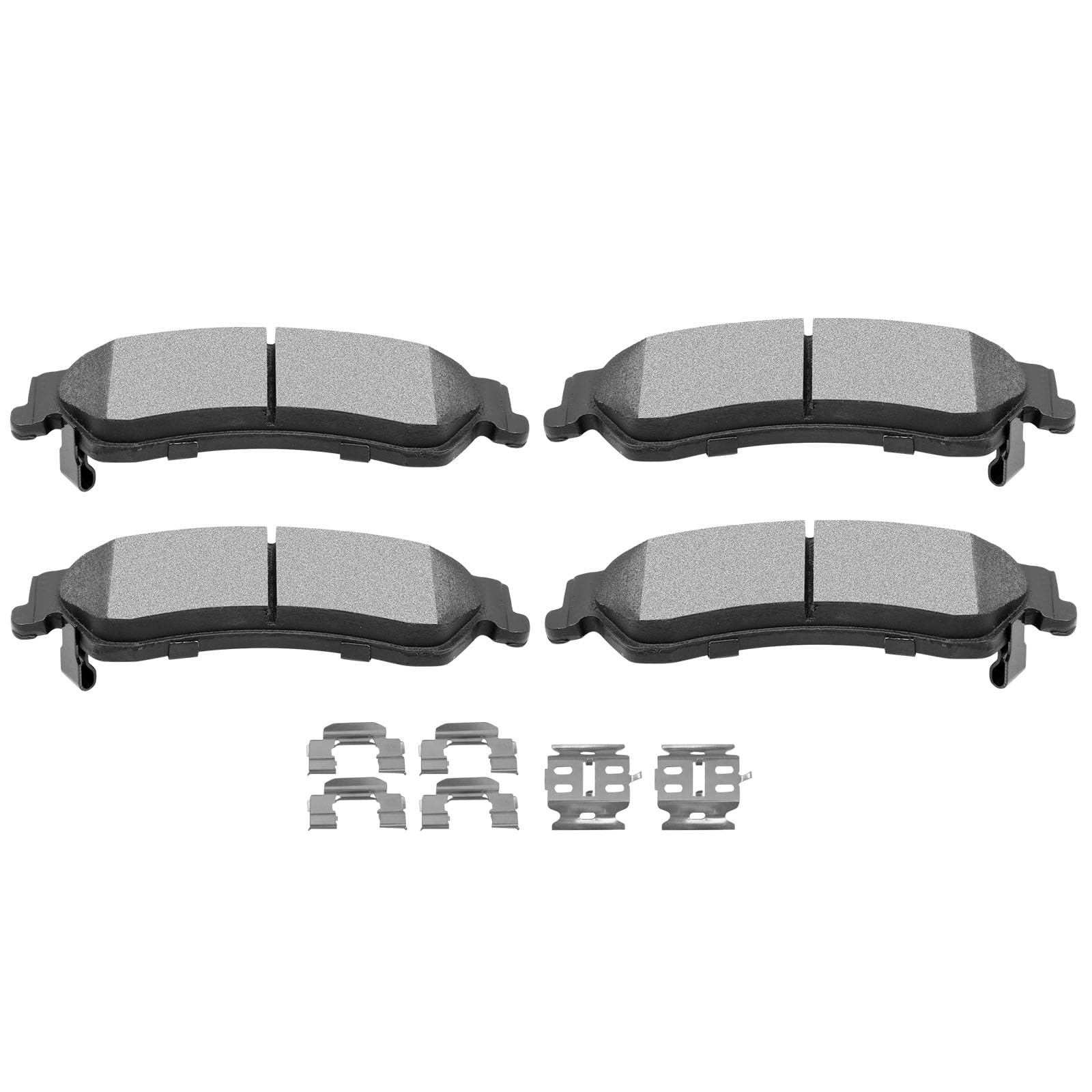 SCITOO D729 Rear Ceramic Brake Pads Sets Fit For Chevy Blazer 97-05,For Chevy S10 98-04,For GMC Jimmy 1997-2005,For GMC Sonoma 1998-2004,For Isuzu Hombre 1998-2000,For Oldsmobile Bravada 1997-2001