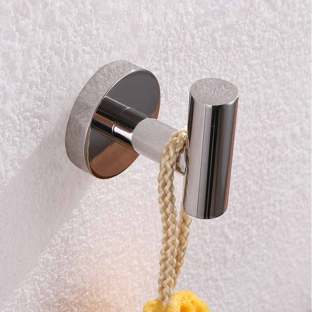 Home Patère à Crochets pour Peignoir Salle de bain WC Manteau Serviette Chapeau en Acier Inoxydable | Leroy Merlin Home Patère à Crochets pour Peignoir Salle de bain WC Manteau Serviette Chapeau en Acier Inoxydable | Leroy Merlin