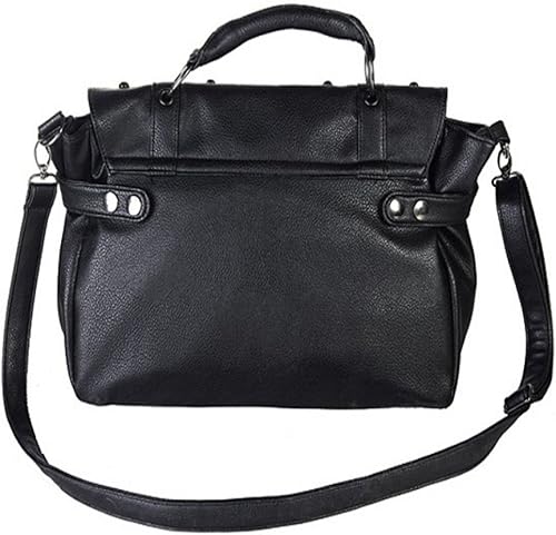 Miniatura 3 de Fivelove - Bolso de hombro con asa superior para mujer, con remache, tamaño mediano, bolso de mano