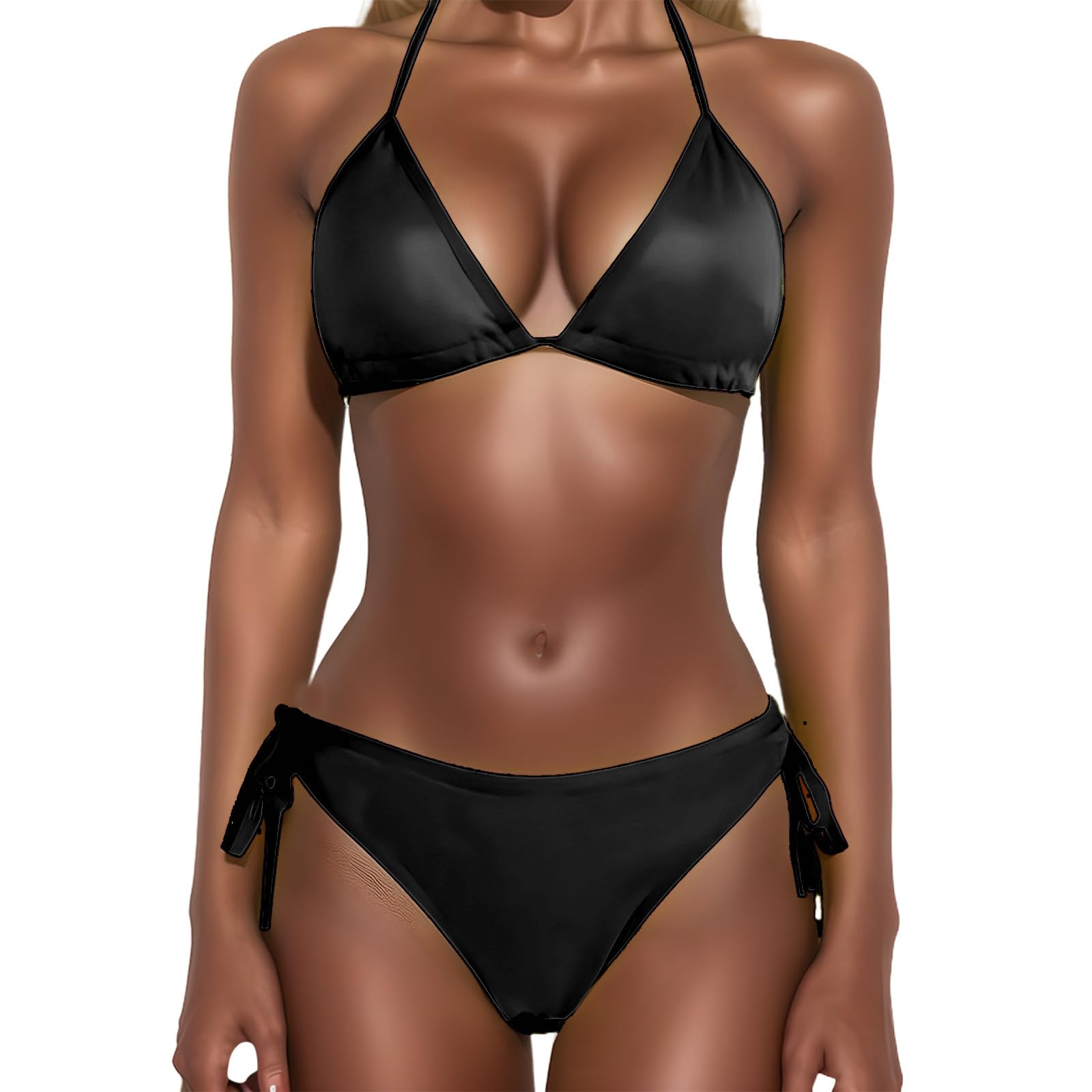 RYTEJFES Bikinis Mujer 2024 Push Up Baratos Verano Dos Piezas Bañadores Reductores Patchwork Control del Vientre Ropa de Baño Swimsuit Elegante Talla Grande Swimwear Original Vikinis