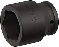 Vista 13 de Jetech Enchufe de impacto estándar de 1 pulgada con accionamiento de 3/4 de pulgada, fabricado con acero de aleación de cromo molibdeno, tratado