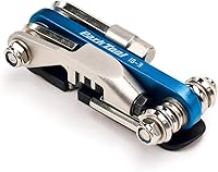 Park Tool IB-3 I-Beam 3 13-Function Bike Multi-Tool: Hex Wrenches, Chain Tool, Tire Lever