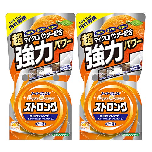 【まとめ買い】UYEKI(ウエキ) スーパーオレンジ ストロング 多目的クレンザー 95g×2個セットのサムネイル