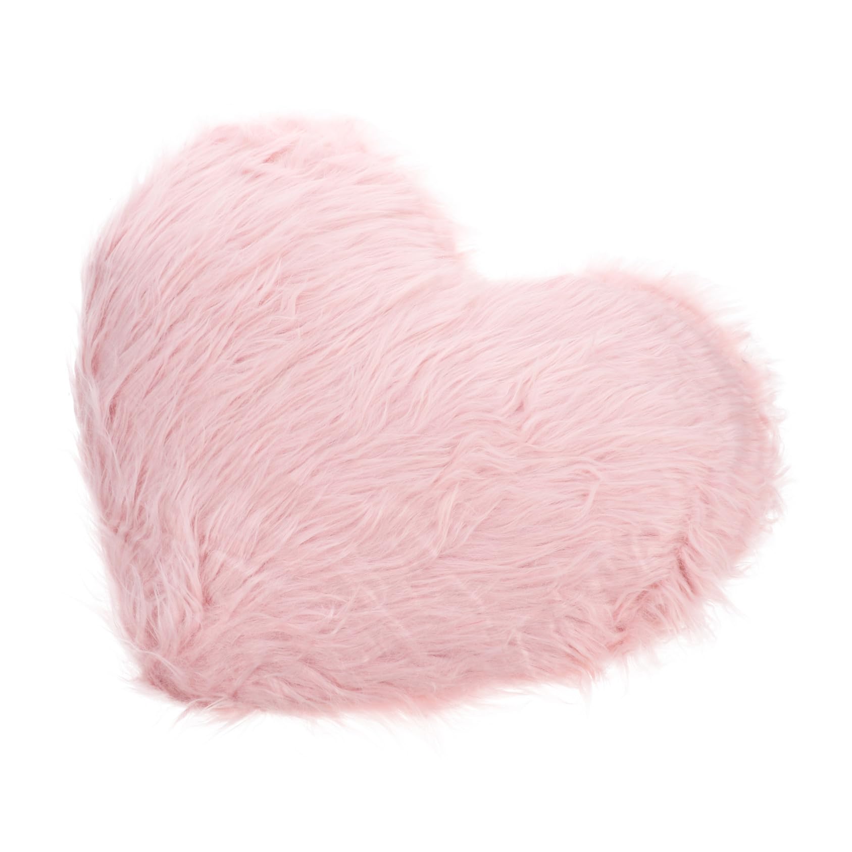 Coussin coeur peluche doux pour apporter de la tendresse à la chambre