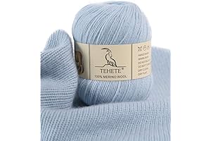 TEHETE Merino Wool Yarn for Knitting