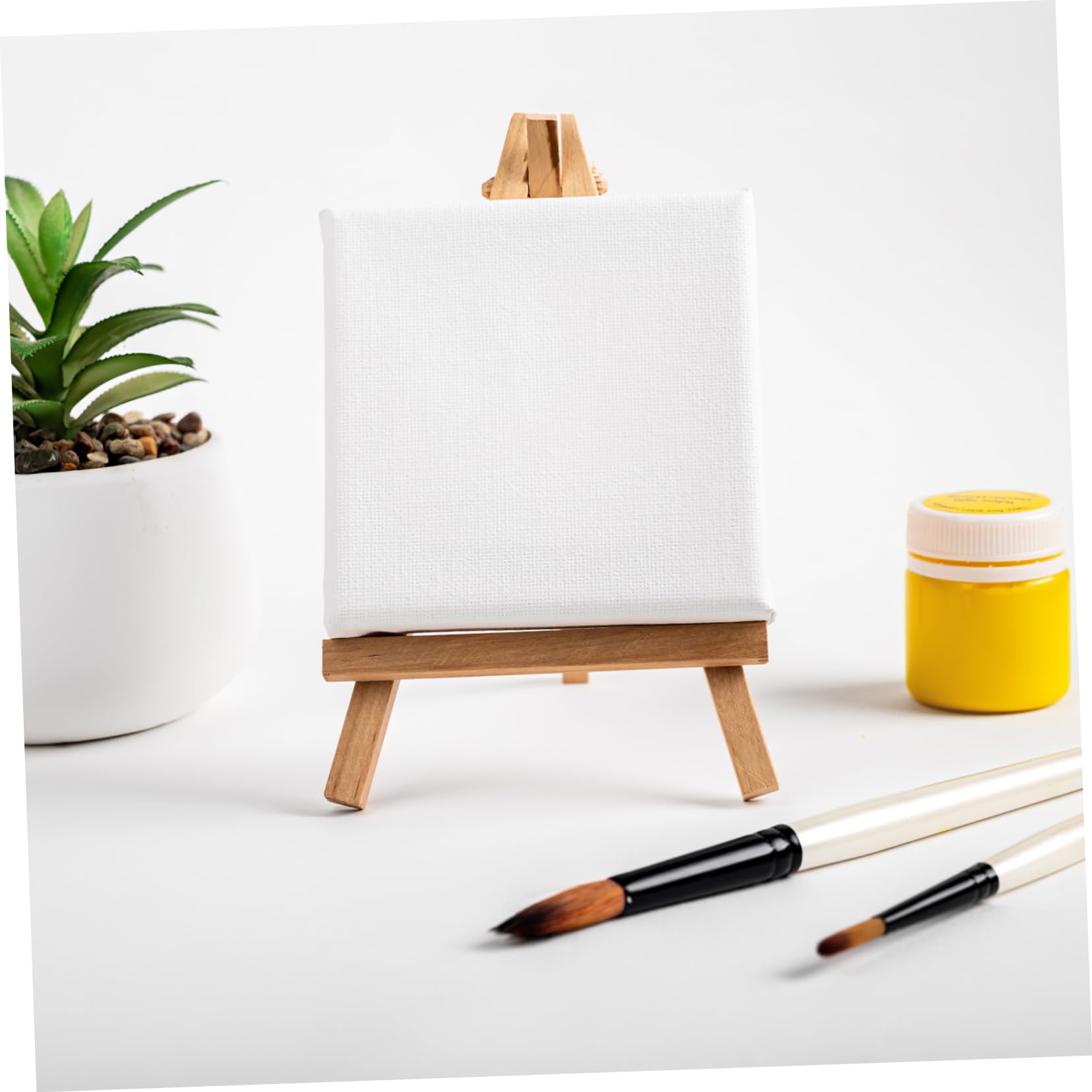 NUOBESTY 12 Piezas Lienzo De Algodón Para Pintar Tablero De Dibujo Para Artistas Paneles De Lienzo Pequeños Para Pintura Uso Estudio o Taller