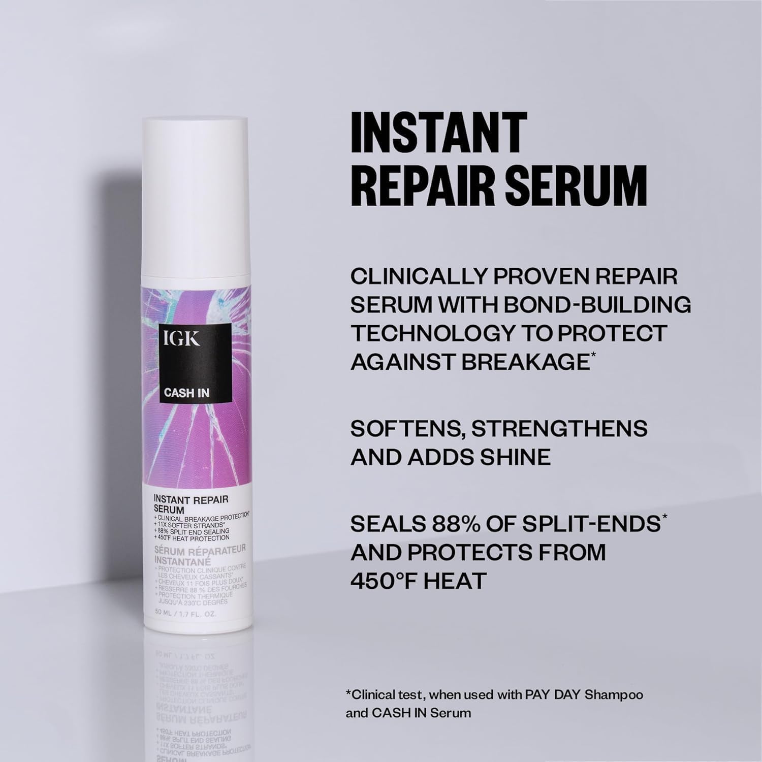 IGK Hair Care Treatment for Smooth, Manageable Hair