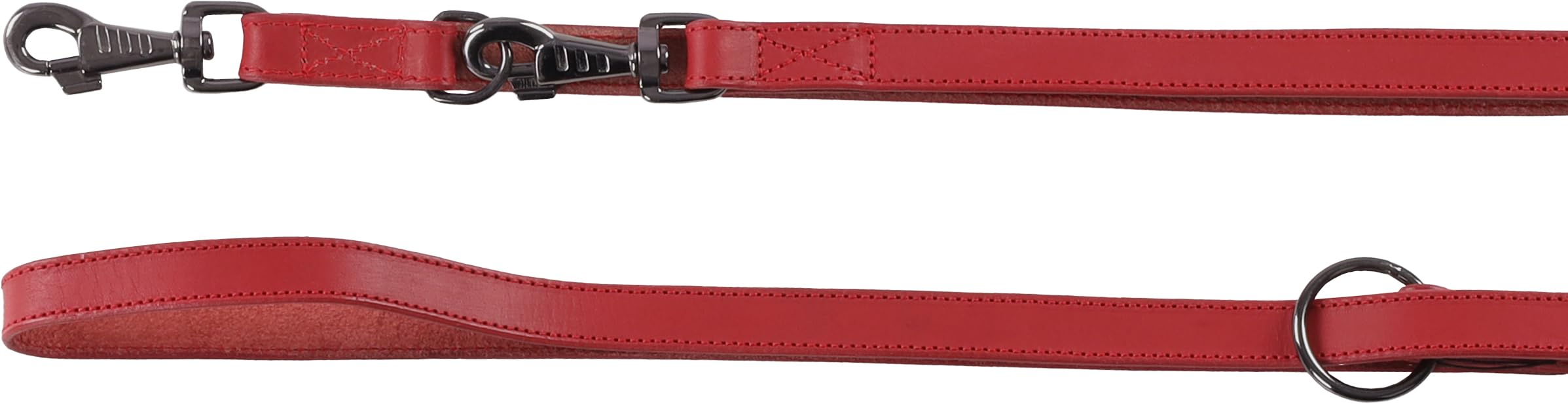 Flamingo Dog Training leash Denver Red 2m 22mm