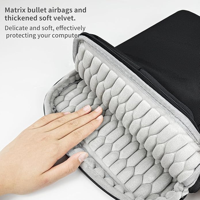 Miniatura 2 de NIMOSA Bolsa para portátil de 15,6 pulgadas, funda resistente al agua para portátil