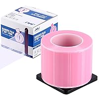 Vista 1 de JMU Película de barrera rosa, película de barrera dental para tatuajes, cinta de barrera de 4" x 6", 1200 hojas