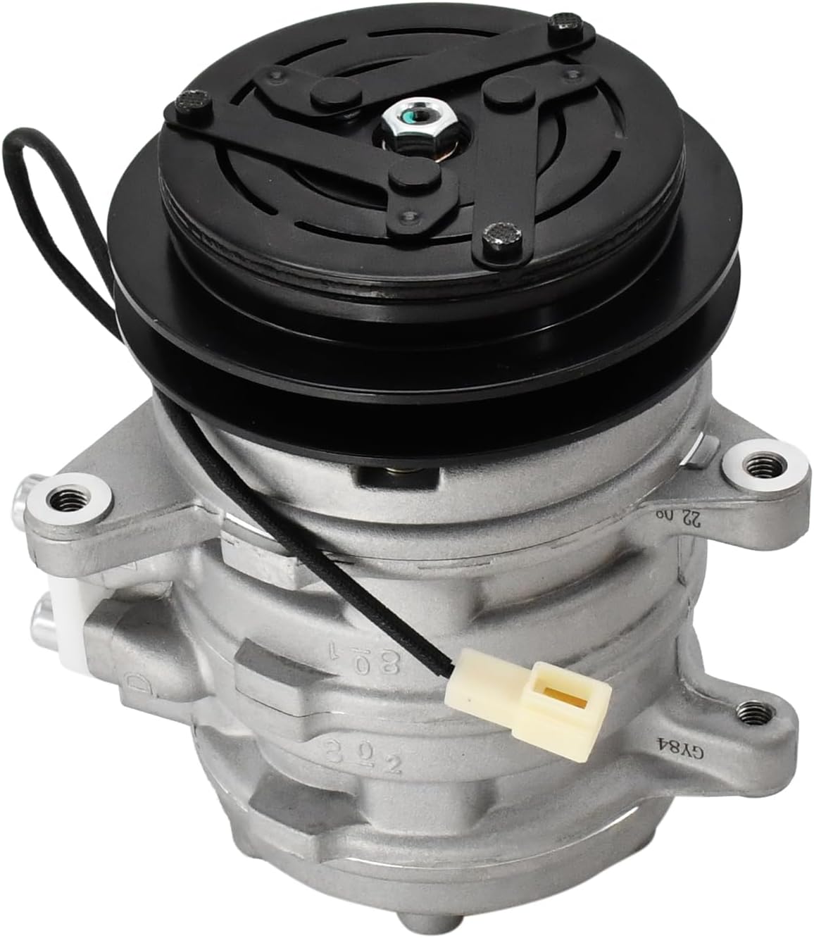 T0070-87290 447200-7443 AC Compressor Compatible with Kubota Tractor L3600 L3710 L4200 L4610 M900 M5700 M6800 M8200 M9000 U35-S2 DT-HSTC