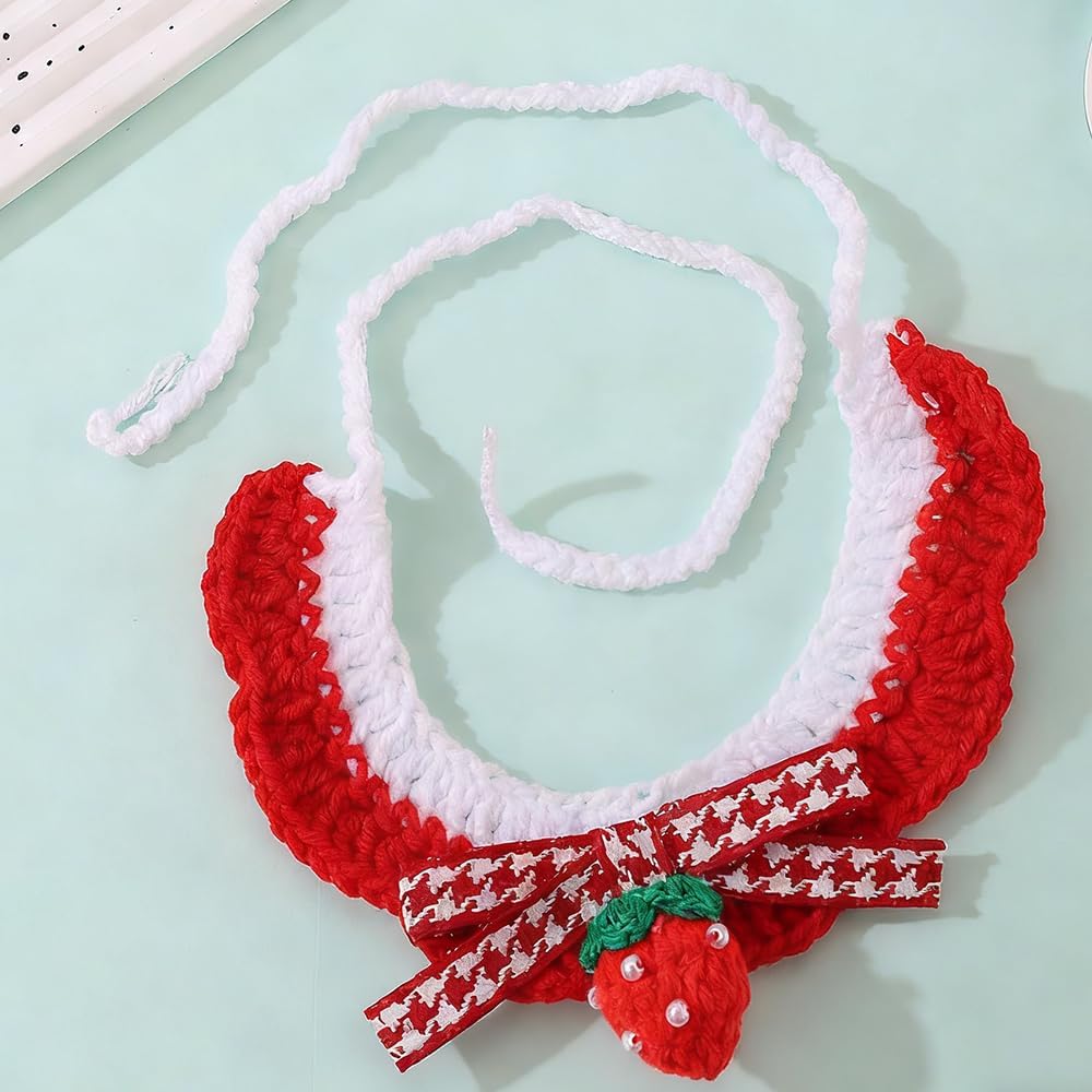 hotoo Small Dog Woven Collar and Neck Accessory