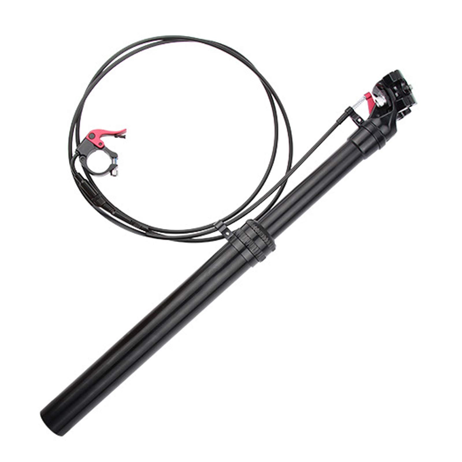 Tige De Selle Télescopique Contrôle De Fil pour Vélo Pliable BMX - Tube De Selle Durable 27.2/31.6 MM * 440 MM
