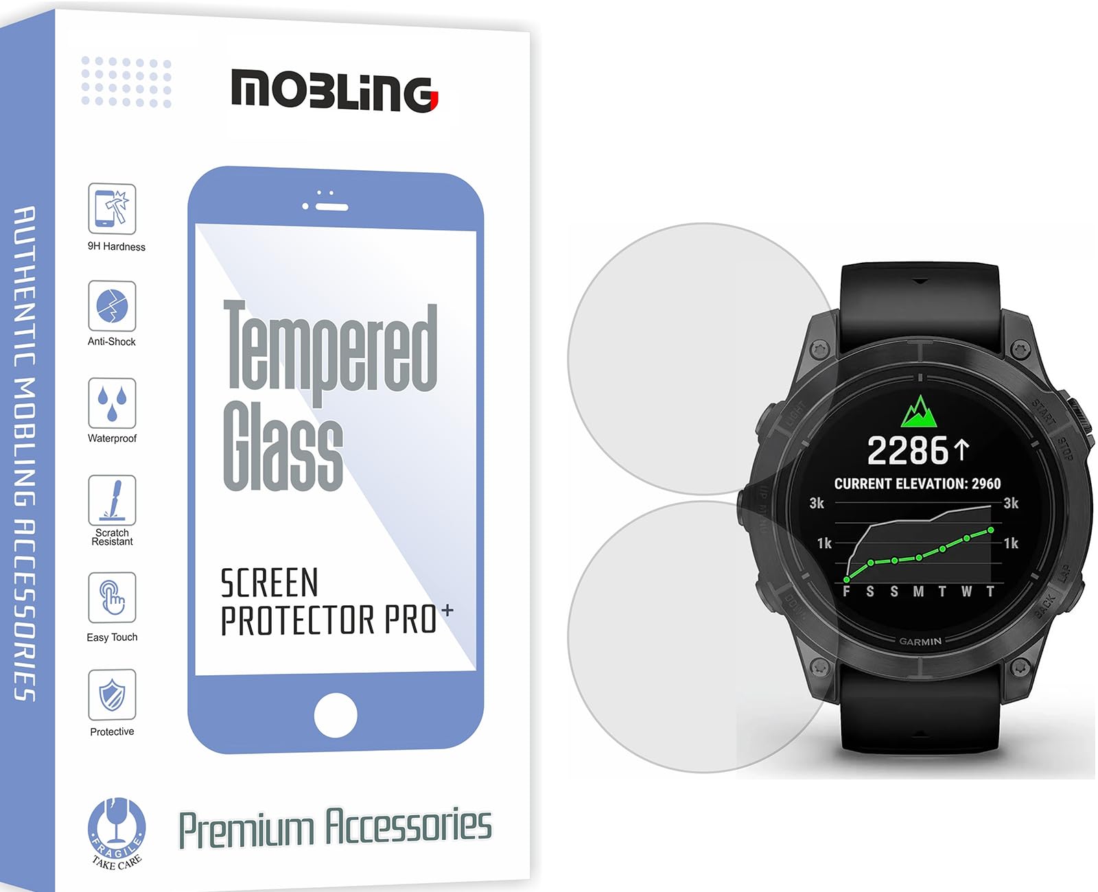 Screen Guard Compatible With Garmin Epix Pro Gen 2 51mm Smart Watch Screen Protector Full Coverage Hydrogel TPU not a Tempered Glass (Pack of 2)