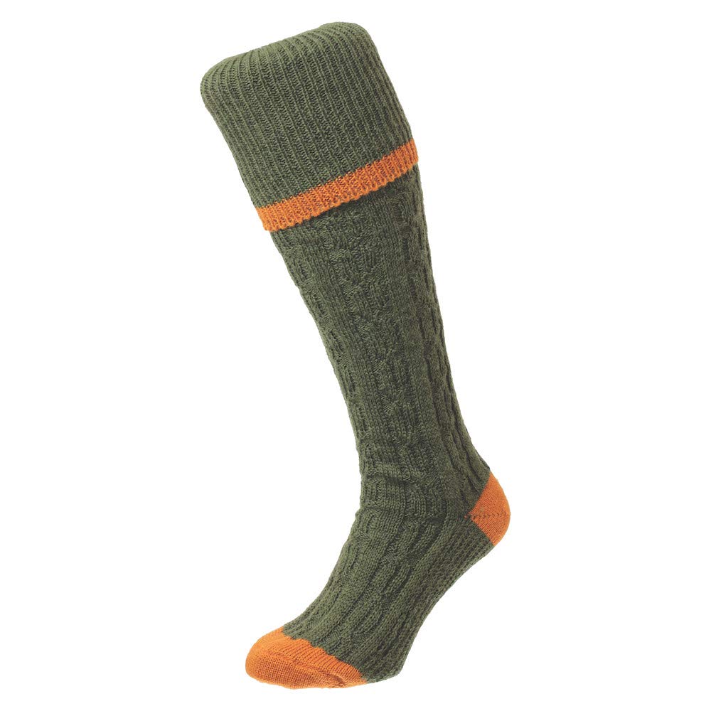 BisleyCable Stripe Shooting Socks (one pair)