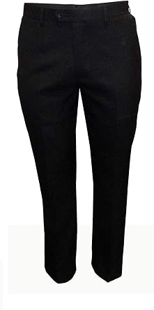 Mens Formal Classic Fit Suit Trousers 