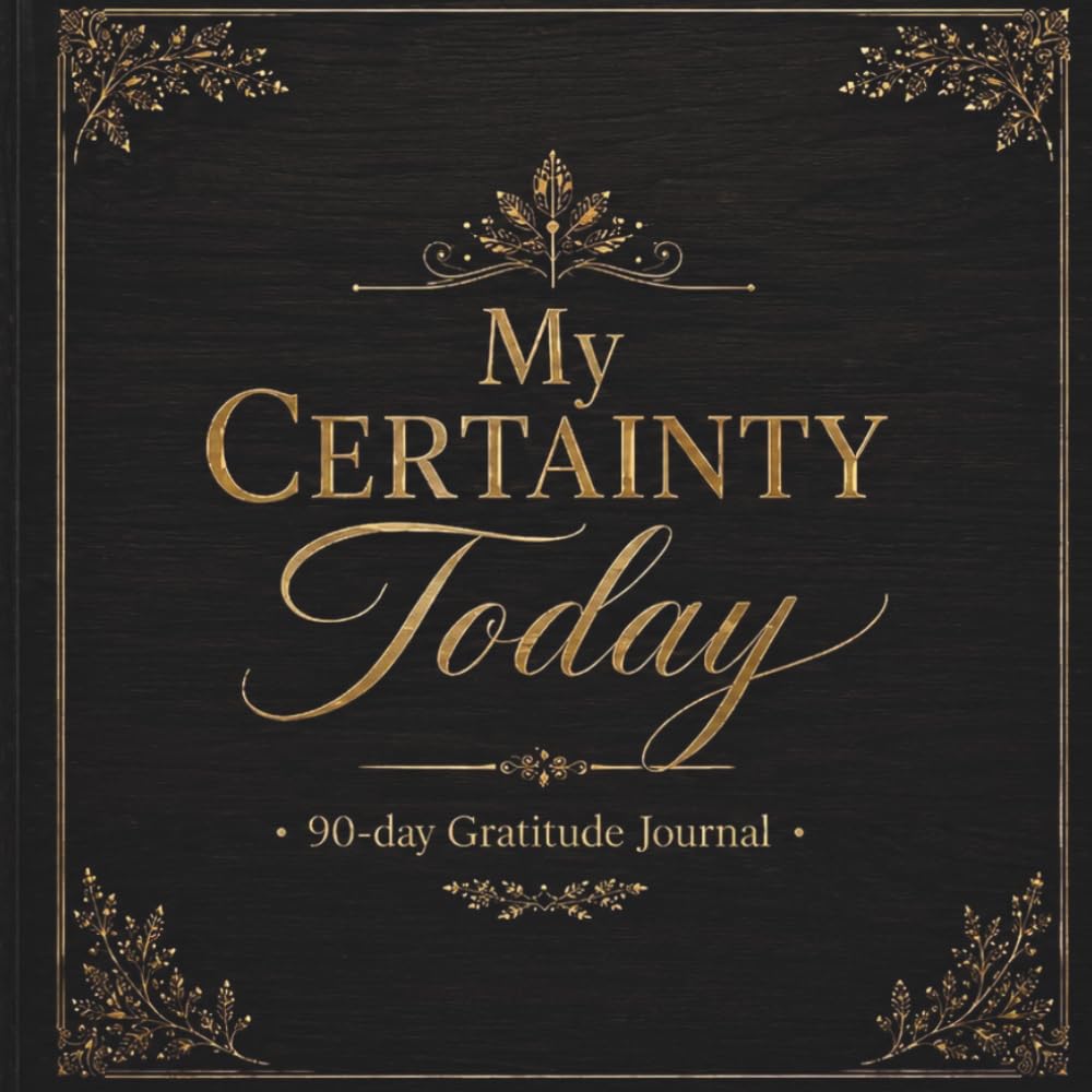 My Certainty Today: 90-Day Gratitude Journal