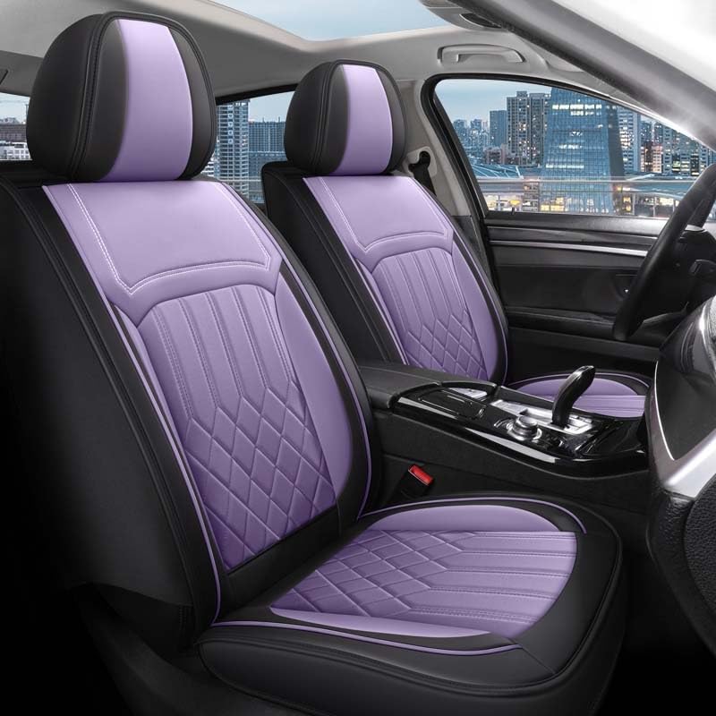 Housse de siège auto en cuir PU pour voyager en famille en VW Passat avec un confort rembourré
