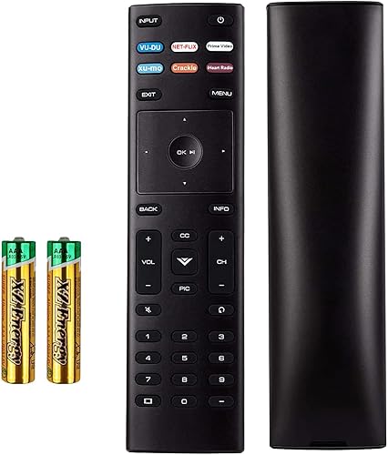 XRT136 - Mando a distancia universal de repuesto para Smart TV Vizio de 24 a 85 pulgadas, control remoto para todos los Smart TV de Vizio Serie D