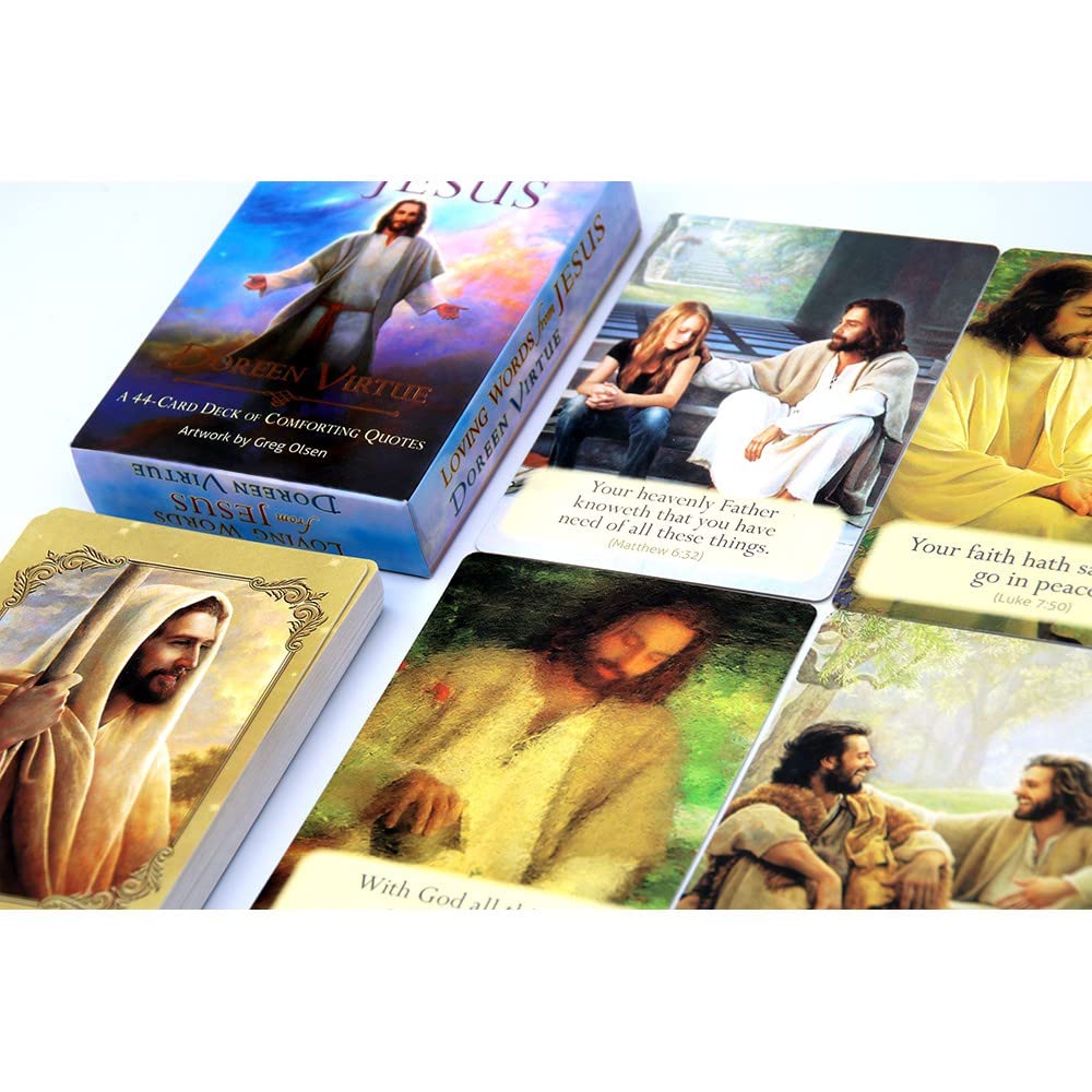 Loving Words from Jesus 英語版オラクルカード Loving Words From Jesus Oracle Cards A 44 Tarot English