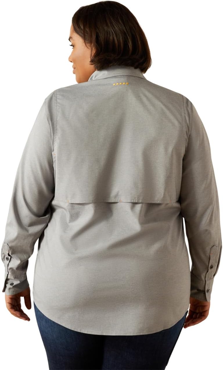 Ariat Women's Rebar Made Tough Venttek Durastretch Work Shirt