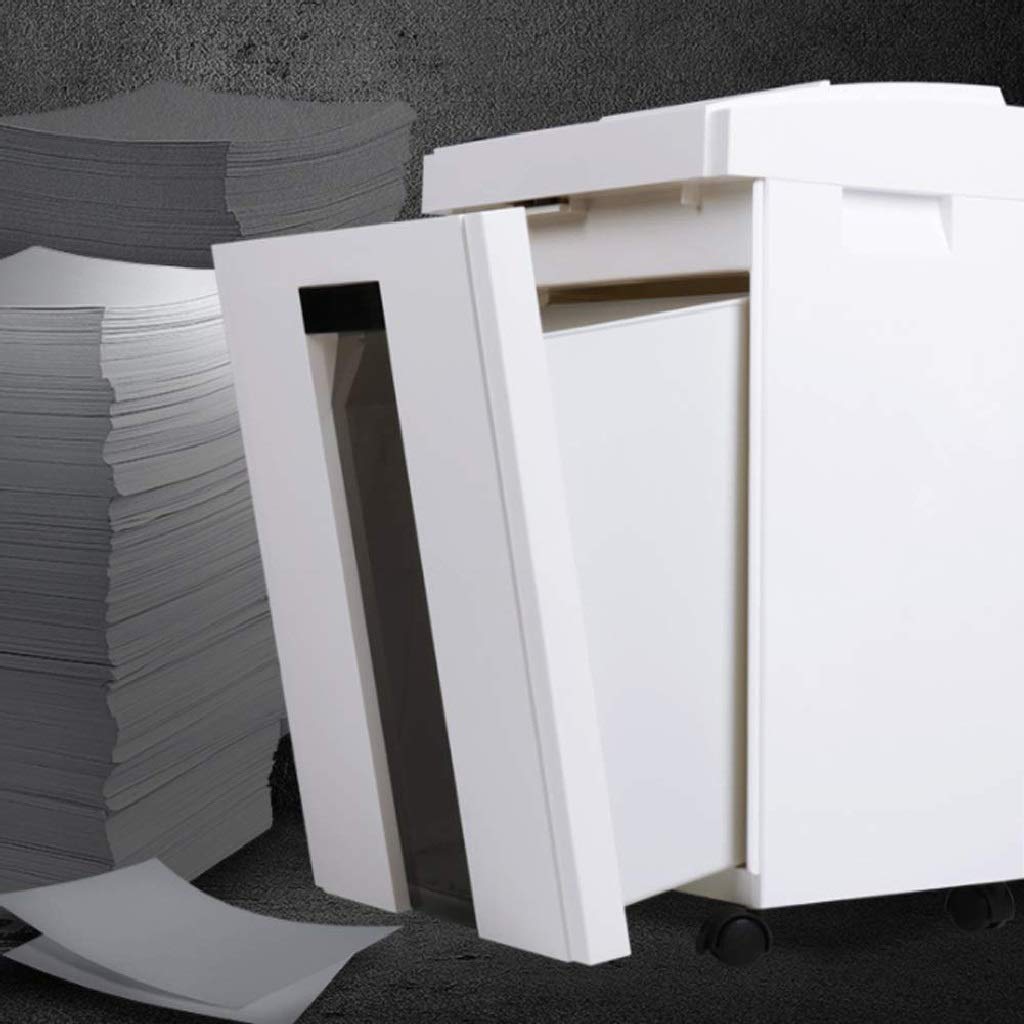 Trituradora de Llantas de 10 Hojas de Papel for Trabajo Pesado con Cortes transversales, CD, Tarjeta de crédito trituradora