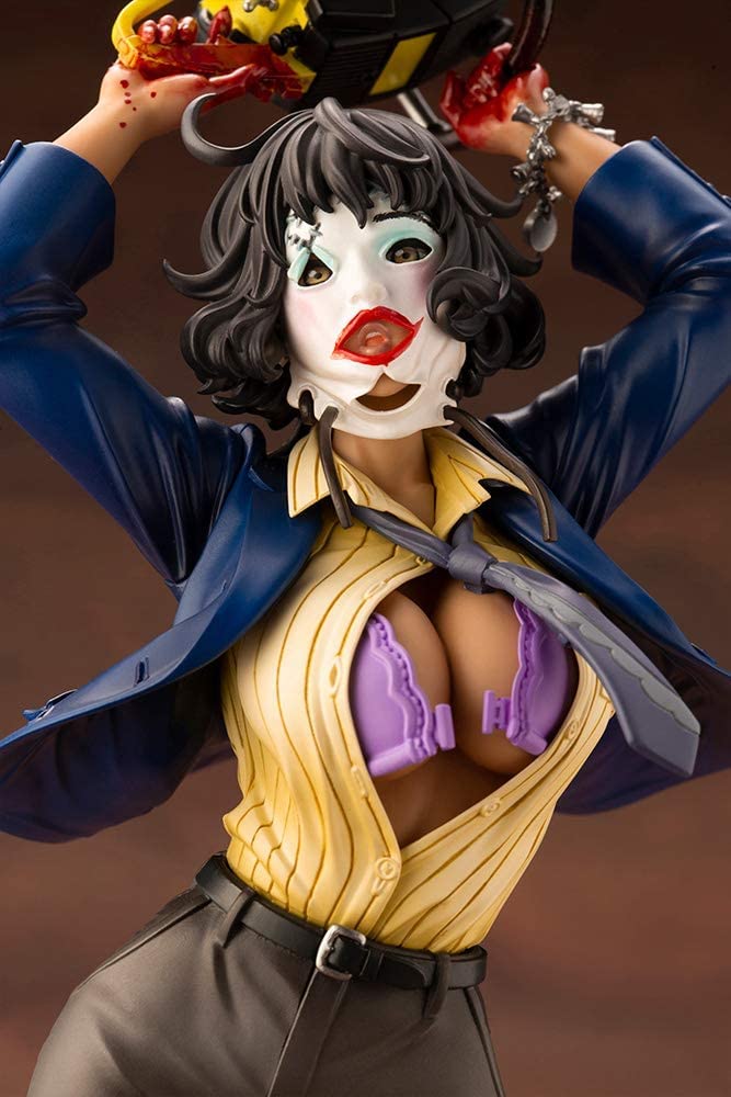Amazon | テキサスチェーンソー虐殺レザーフェイスダンス美少女像