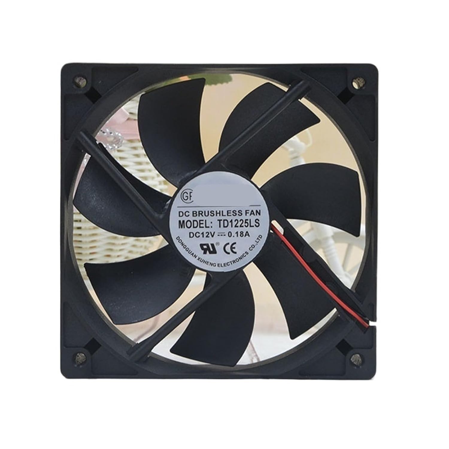 1pc for TD1225LS 12V 0.18A 1700RPM 12cm 12025 120x120x25mm Ultra Quiet Computer Case Power Supply Cooling Fan