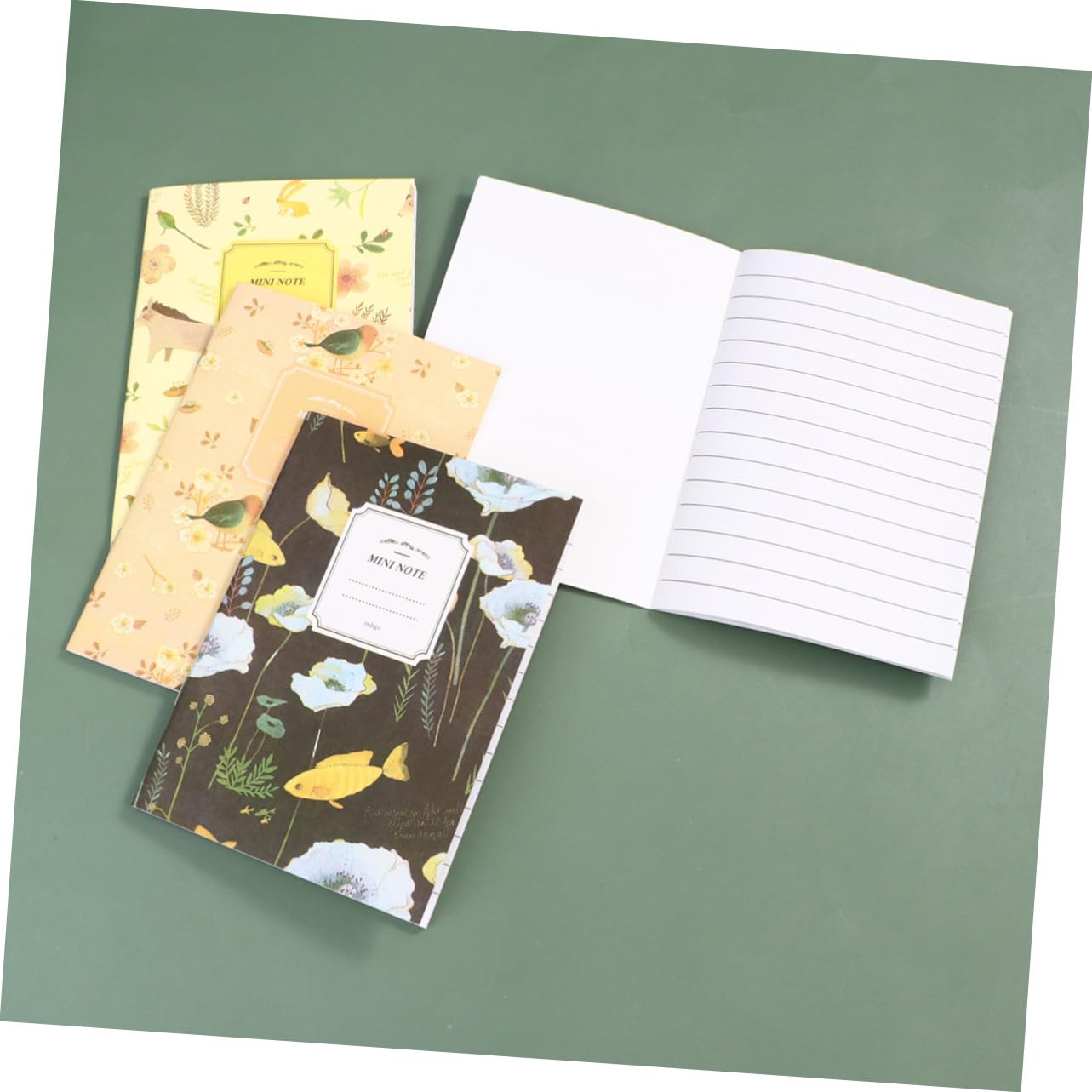 NUOBESTY 2 Ensembles Petit Carnet Mini Cahiers Carnet De Notes Journal Mini-livres Livre Planificateur Quotidien D'exercice De Pratique 50 Pièces * 2