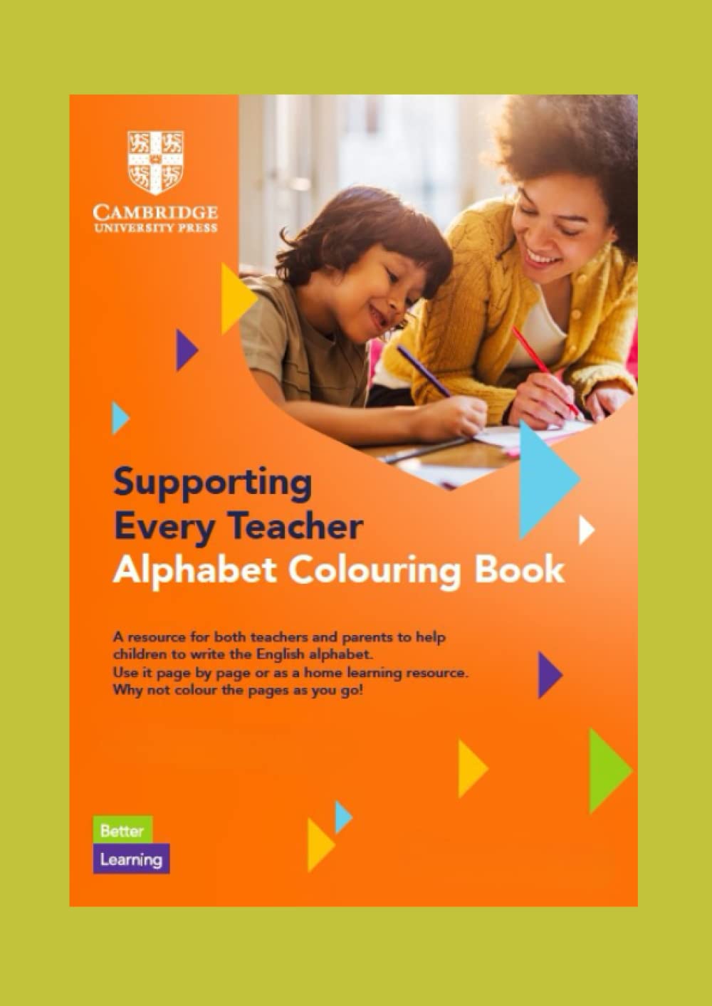 Cambridge, Alphabet Colouring Book, Age 2-6 years Old