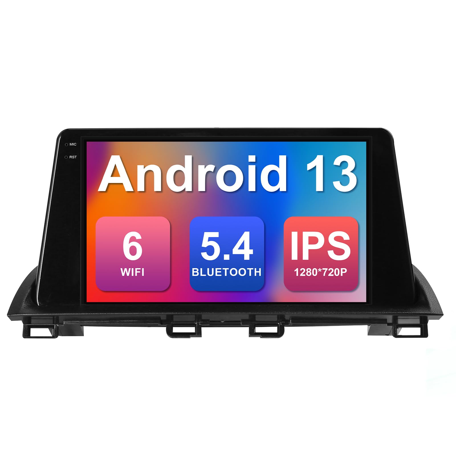 Amazon.com: 2+32G 9-inch Android 13 Car Stereo for Mazda 3 Axela