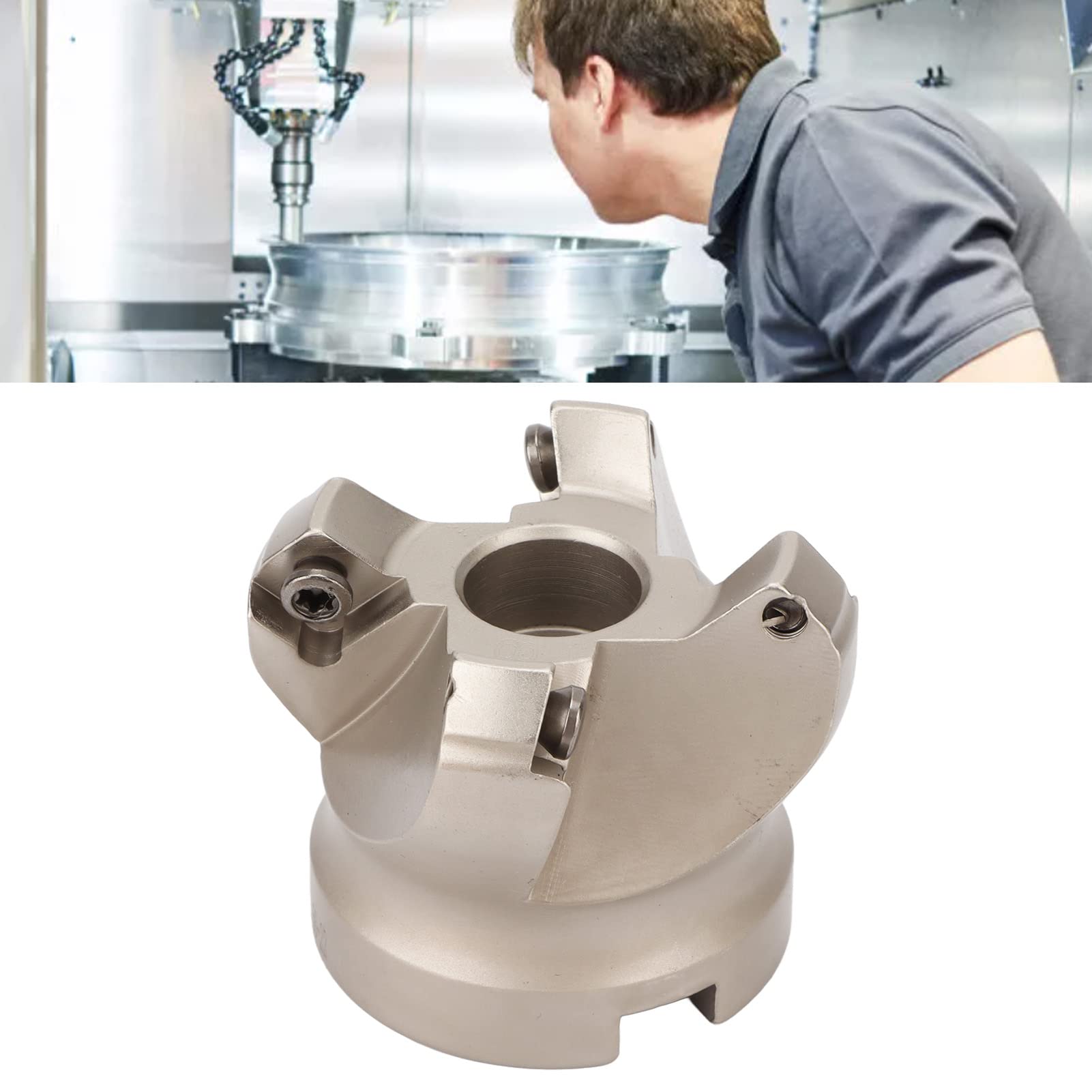 Fraise à Surfacer, Fraise à Surfacer CNC à Haute dureté, Large Application, Haute efficacité 40Cr pour le Remplacement