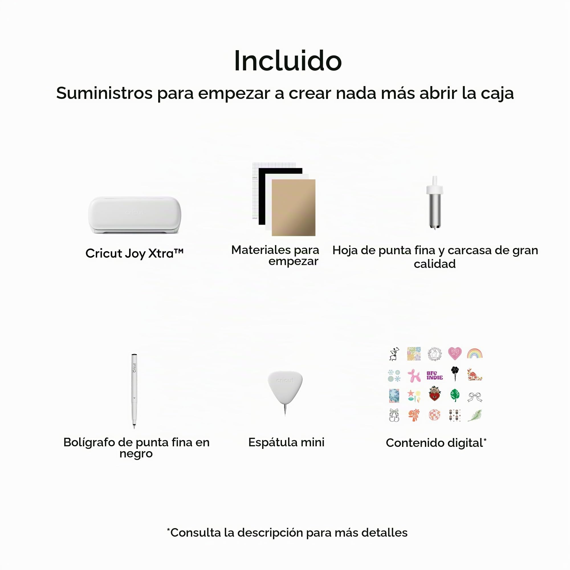 Cricut Joy Xtra - Máquina troqueladora, color blanco
