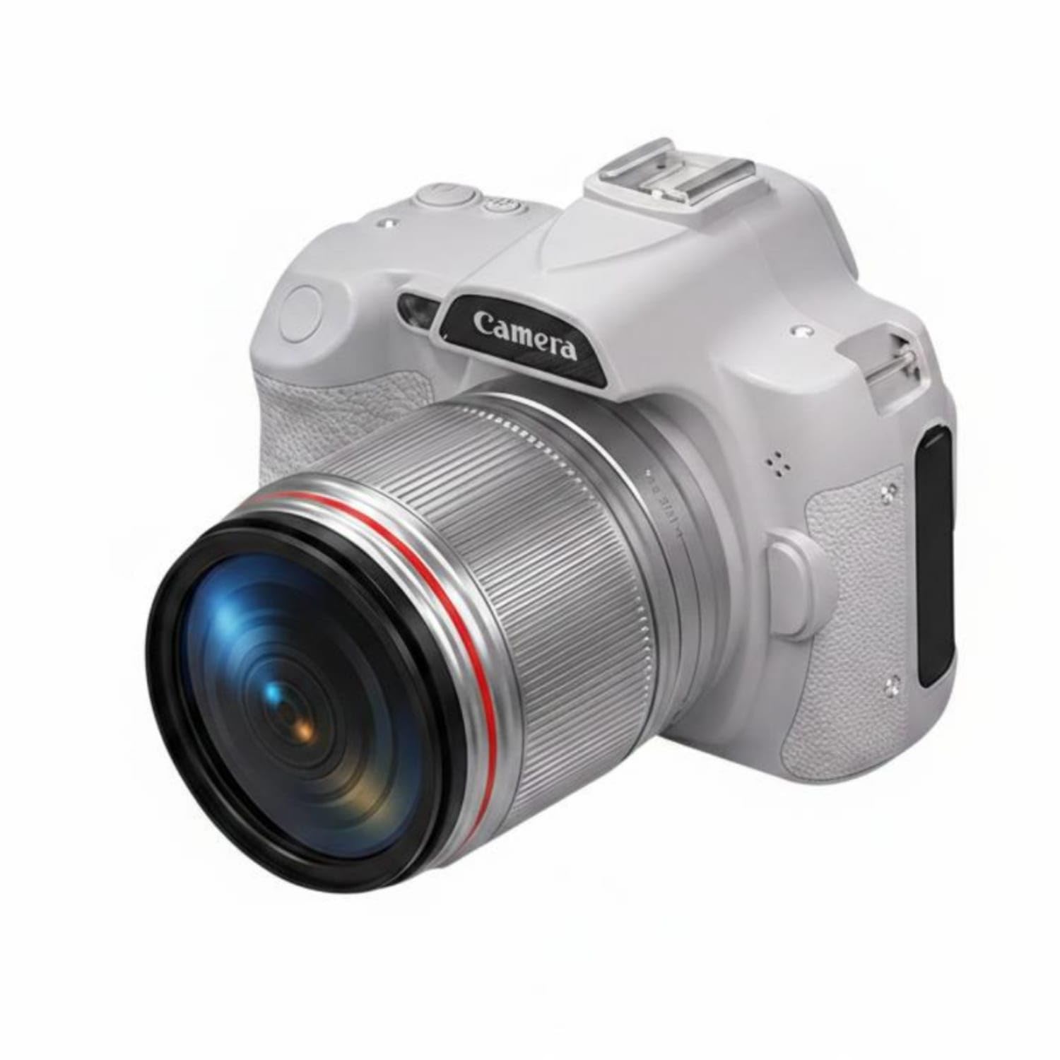 IR 64MP Camera Compact and Portable DSLR Camera for Outdoor, White, Normal-picture-10